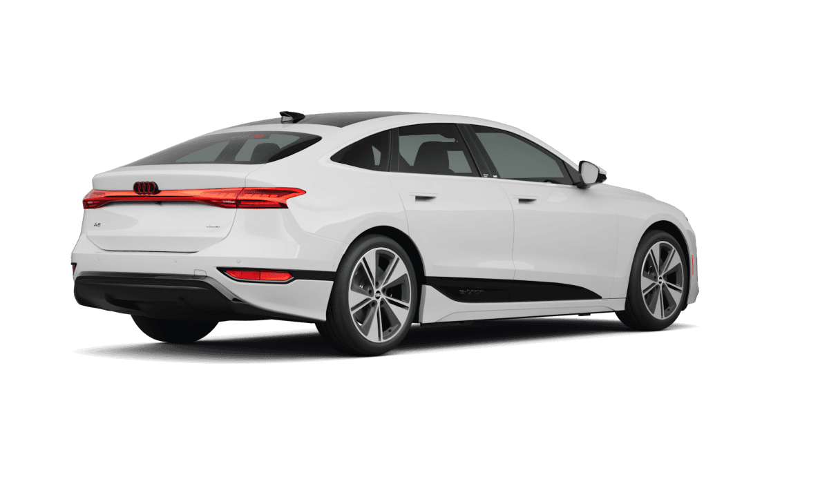 Audi A6 - Back view Audi A6 - Back view